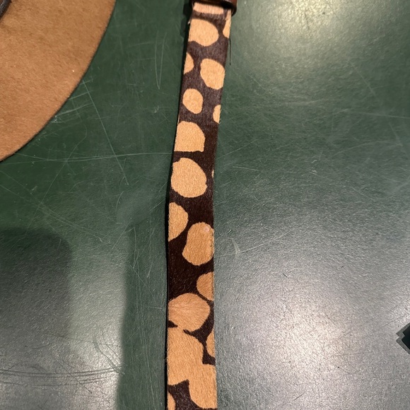 J. Crew Collection Cow Hide Leather Belt Tan Brown Genuine Leather Size Small - Picture 12 of 13